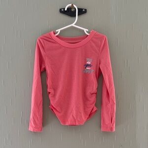 Hind Pink Long Sleeve Kids Tee